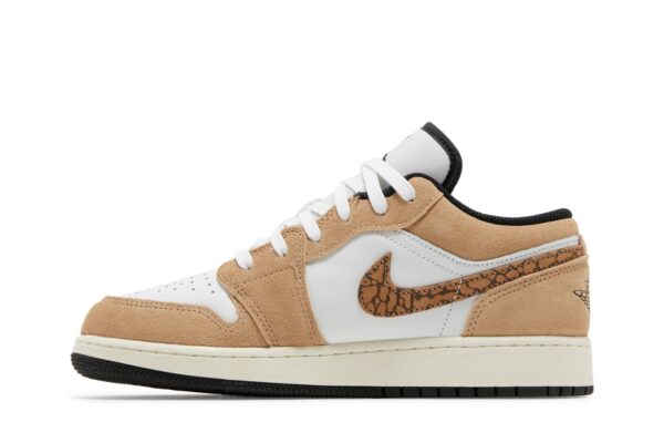Jordan 1 Low SE Brown Elephant (GS) DZ5368-201 - Nicesk photo 3