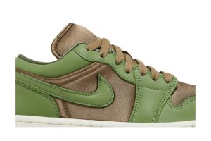 Jordan 1 Low SE Brown Kelp Sky J Light Olive (Women's) FB9893-300 - Nicesk photo 2