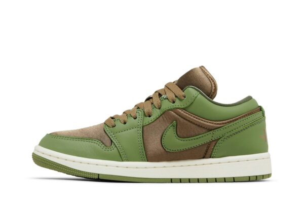 Jordan 1 Low SE Brown Kelp Sky J Light Olive (Women's) FB9893-300 - Nicesk photo 3