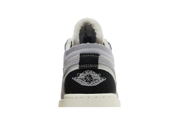 Jordan 1 Low SE Craft Tech Grey Black (GS) FD9088-002 - Nicesk photo 7