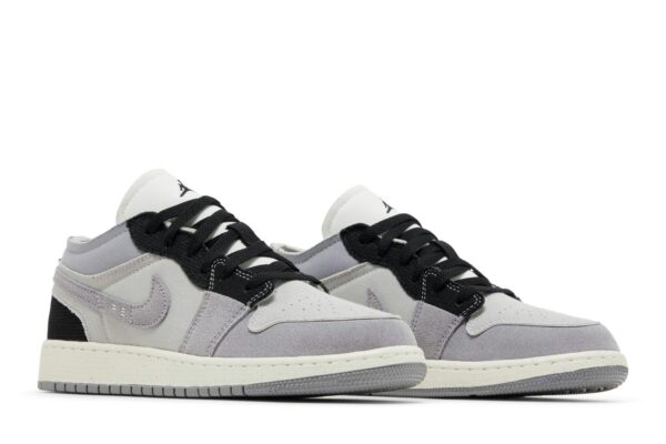 Jordan 1 Low SE Craft Tech Grey Black (GS) FD9088-002 - Nicesk photo 8
