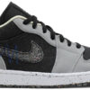 Jordan 1 Low SE Crater Black Grey DM4657-001 - Nicesk photo 1