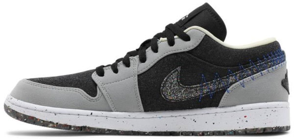 Jordan 1 Low SE Crater Black Grey DM4657-001 - Nicesk photo 2