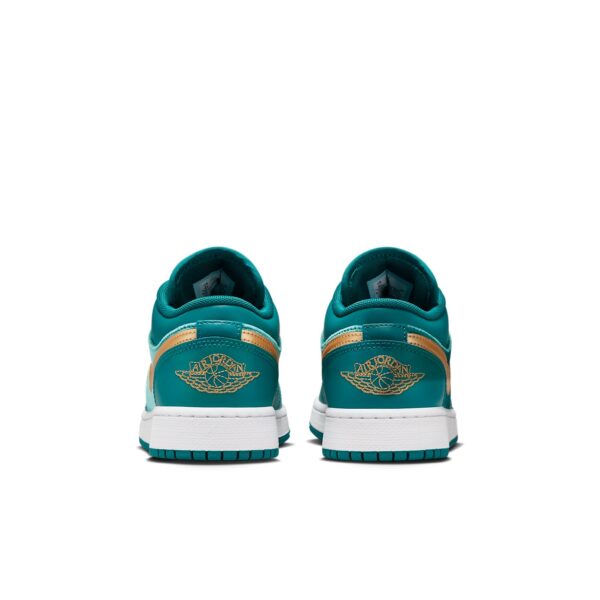 Jordan 1 Low SE Geode Teal Metallic Gold (GS) FB9896-300 - Nicesk photo 6