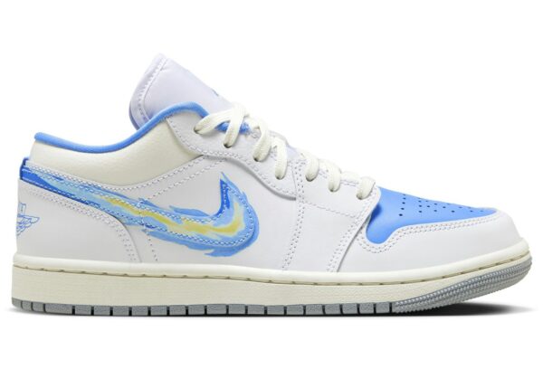Jordan 1 Low SE Just Skate University Blue (Women's) FJ7219-441 - Nicesk photo 1