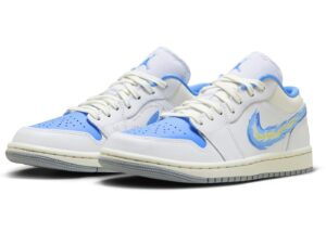 Jordan 1 Low SE Just Skate University Blue (Women's) FJ7219-441 - Nicesk photo 2