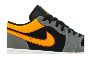Jordan 1 Low SE Light Graphite Vivid Orange FN7308-008 - Nicesk photo 2