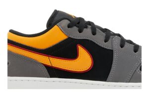 Jordan 1 Low SE Light Graphite Vivid Orange (GS) FN7671-008 - Nicesk photo 2