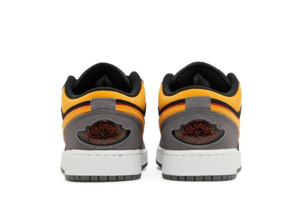 Jordan 1 Low SE Light Graphite Vivid Orange (GS) FN7671-008 - Nicesk photo 6