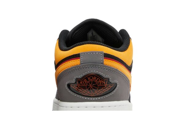 Jordan 1 Low SE Light Graphite Vivid Orange (GS) FN7671-008 - Nicesk photo 7