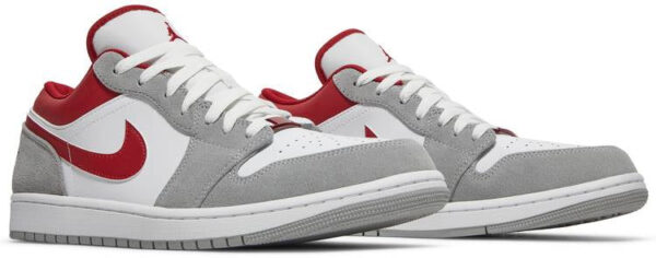 Jordan 1 Low SE Light Smoke Grey Gym Red DC6991-016 - Nicesk photo 3