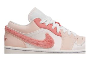 Jordan 1 Low SE Mighty Swooshers Pink (Women's) DM5443-666 - Nicesk photo 2