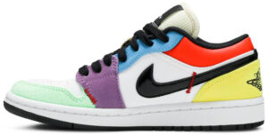 Jordan 1 Low SE Multi-Color (Women's) CZ3572-104 - Nicesk photo 2