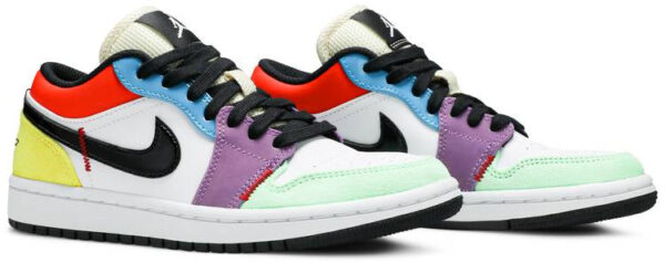 Jordan 1 Low SE Multi-Color (Women's) CZ3572-104 - Nicesk photo 3