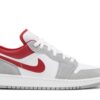 Jordan 1 Low SE Smoke Grey Gym Red (GS) DM0589-016 - Nicesk photo 1