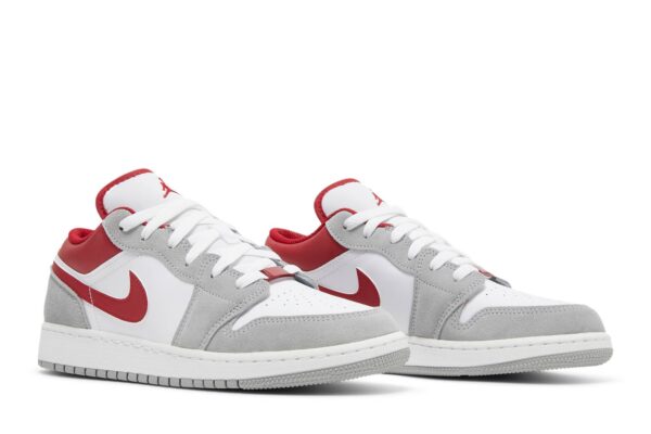 Jordan 1 Low SE Smoke Grey Gym Red (GS) DM0589-016 - Nicesk photo 8