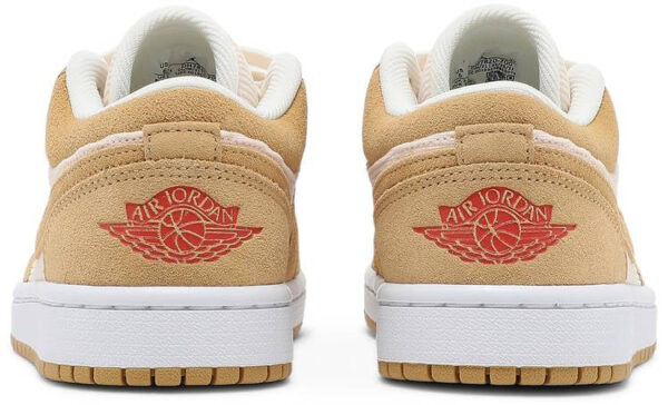 Jordan 1 Low SE Twine Orange Quartz Corduroy (Women's) DH7820-700 - Nicesk photo 4