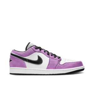 Jordan 1 Low SE Violet Shock White Black CK3022-503 - Nicesk photo 1