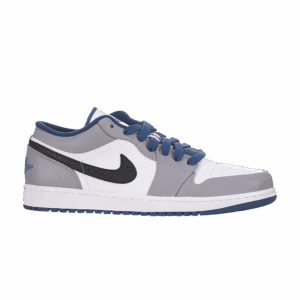 Jordan 1 Low Triple White Tumbled Leather 553558-103 - Nicesk photo 1