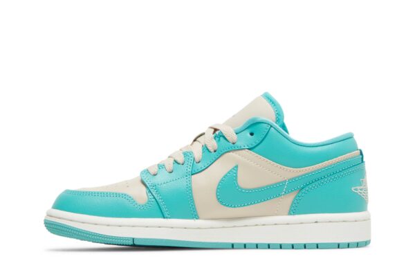 Jordan 1 Low Tropical Teal (Women's) DC0774-131 - Nicesk photo 3