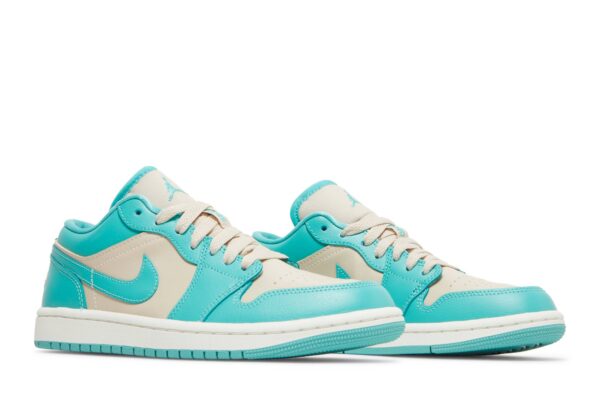 Jordan 1 Low Tropical Teal (Women's) DC0774-131 - Nicesk photo 8