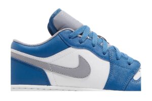 Jordan 1 Low True Blue (GS) 553560-412 - Nicesk photo 2