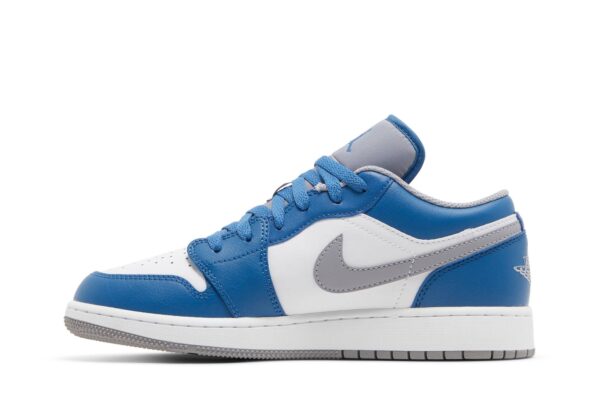 Jordan 1 Low True Blue (GS) 553560-412 - Nicesk photo 3