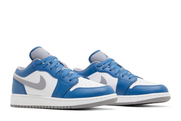Jordan 1 Low True Blue (GS) 553560-412 - Nicesk photo 8