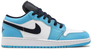 Jordan 1 Low UNC (2021) (GS) 553560-144 - Nicesk photo 1