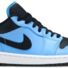 Jordan 1 Low University Blue Black 553558-403 - Nicesk photo 1