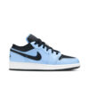 Jordan 1 Low University Blue Black (GS) 553560-403 - Nicesk photo 1