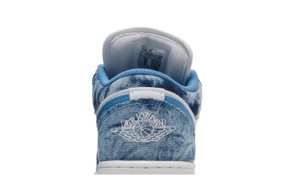 Jordan 1 Low Washed Denim (GS) DM8947-100 - Nicesk photo 7
