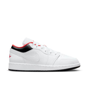 Jordan 1 Low White Black Infrared (GS) 553560-160 - Nicesk photo 1