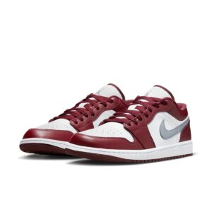 Jordan 1 Low White Bordeaux 553558-615 - Nicesk photo 2