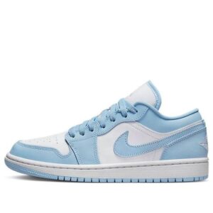 Jordan 1 Low White Ice Blue (Women's) DC0774-141 - Nicesk photo 1