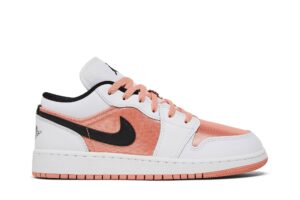 Jordan 1 Low White Light Madder Root (GS) DM8960-801 - Nicesk photo 1