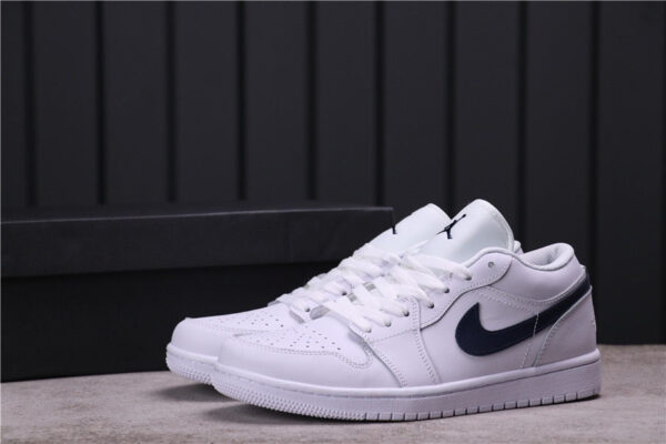 Jordan 1 Low White Obsidian 553558-114 - Nicesk photo 4