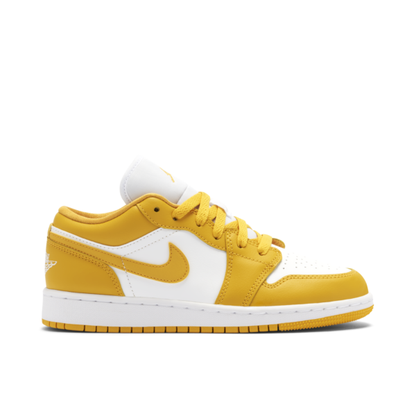 Jordan 1 Low White Pollen (GS) 553560-171 - Nicesk photo 1