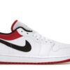 Jordan 1 Low White University Red Black 553558-118 - Nicesk photo 1