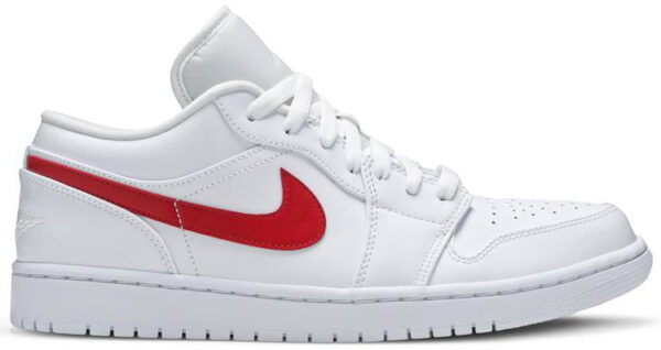 Jordan 1 Low White University Red (Women's) AO9944-161 - Nicesk photo 1