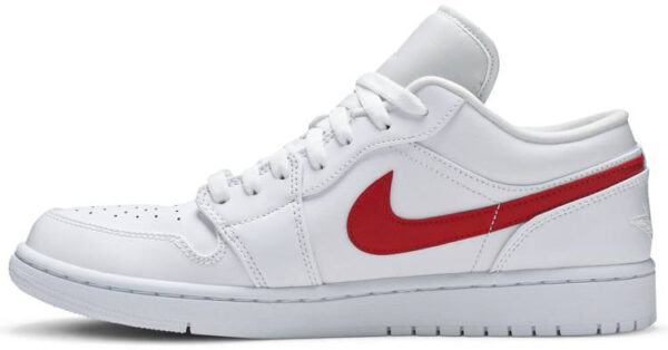 Jordan 1 Low White University Red (Women's) AO9944-161 - Nicesk photo 3
