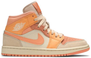 Jordan 1 Mid Apricot Orange (Women's) DH4270-800 - Nicesk photo 1