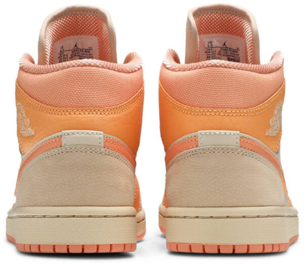 Jordan 1 Mid Apricot Orange (Women's) DH4270-800 - Nicesk photo 4