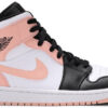 Jordan 1 Mid Arctic Orange Black Toe 554724-133 - Nicesk photo 1
