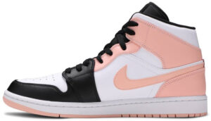 Jordan 1 Mid Arctic Orange Black Toe 554724-133 - Nicesk photo 2