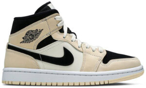 Jordan 1 Mid Barely Orange (Women's) BQ6472-800 - Nicesk photo 1