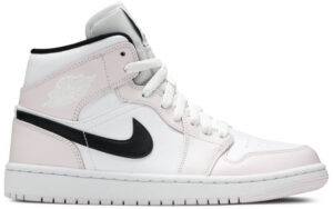 Jordan 1 Mid Barely Rose (Women's) BQ6472-500 - Nicesk photo 1