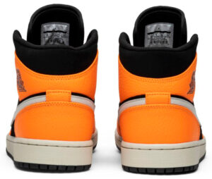 Jordan 1 Mid Black Cone 554724-062 - Nicesk photo 2