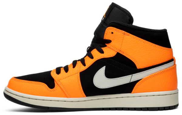 Jordan 1 Mid Black Cone 554724-062 - Nicesk photo 4