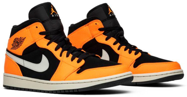 Jordan 1 Mid Black Cone 554724-062 - Nicesk photo 5